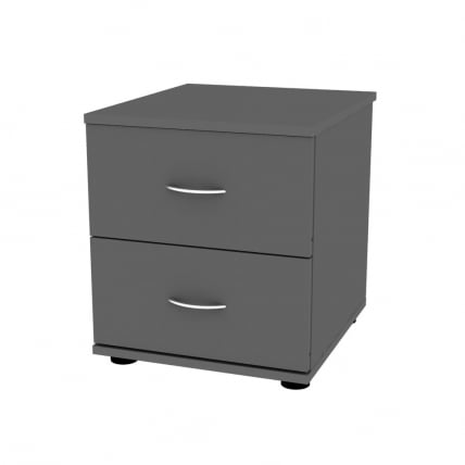 Комод Алиса(K7)458х401х459ручкаскоба96мм(Графит)_0