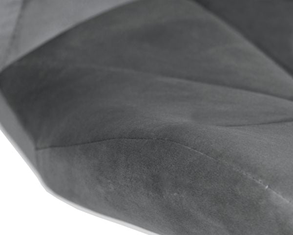 Стул барный ДОБРИН БАРНИ БЛАCК (серый велюр (МДЖ9-75)) 2 шт / DOBRIN BARNY BLACK (MJ9-75))_9
