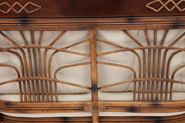 Диван Secret De Maison Kavanto натуральный ротанг, 130*74*90 см, коричневый античный / Brown Antique_4