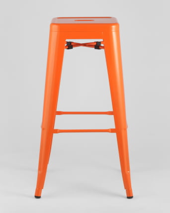 Стул барный Tolix Оранжевый_2