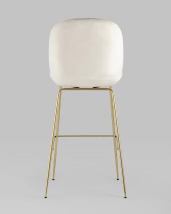 Стул барный Beetle gold Бежевый_4