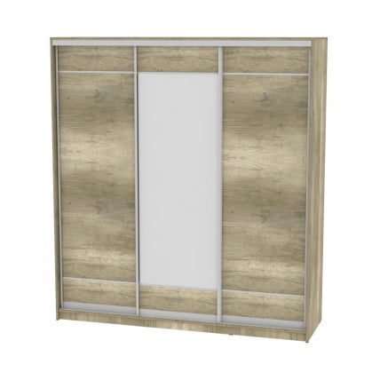 Шкаф-купе Б-230х180х60-3(ДКМ-Д7Д8Д7) / B-230х180х60-3(ДКМ-D7D8D7)_0