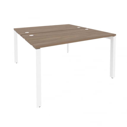 Рабочая станция на П-образном м/к ONIX O.MP-D.RS-2.3.7 Дуб Аризона/Белый_0