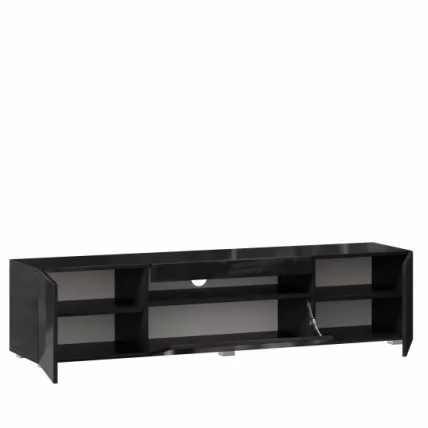 Тумба под ТВ 1600 Бруклин ЛД 685.050.000 Черный глянец_1