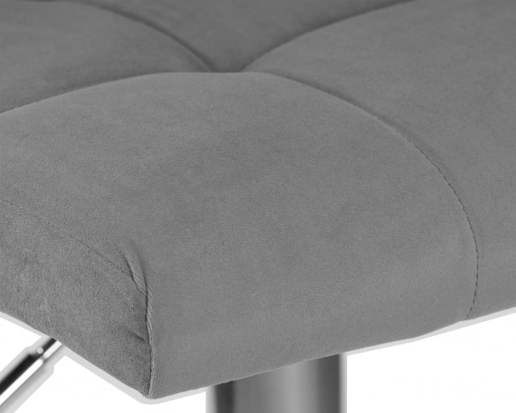 Стул барный DOBRIN CANDY (серый велюр (MJ9-75))_7