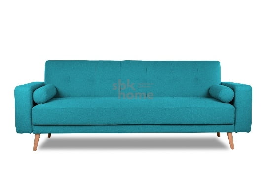 Диван SELVIK с подушками ножки дерево (2160*900*860) Бирюзовый, 00-00009810_1