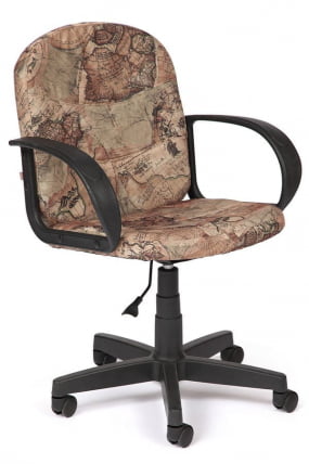 Офисное кресло BAGGI «Карта на бежевом»_0