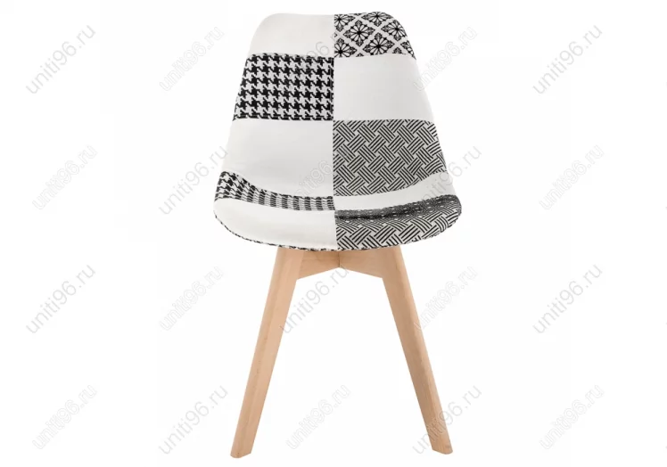 Стул деревянный Милле Черно-белое / Mille_9