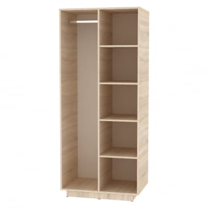 Шкаф распашный Аврора(Х28)1872х801х540(Белый) / Аврора(H28)1872х801х540(Белый)_1