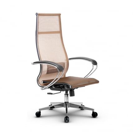 Кресло офисное МЕТТА B 1m 7/K131, Основание 17834 Комплект 3 Золотой ротанг_0