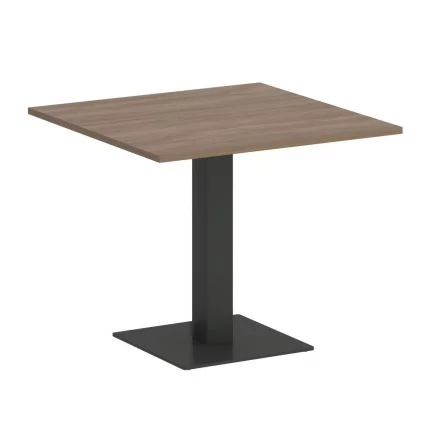 Стол журнальный квадратный HOME OFFICE VR.SP-5-90.2 Дуб Аризона/Антрацит металл_0