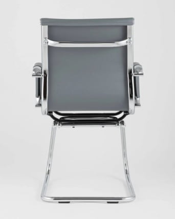 Кресло для посетителей ТопЧаирс Висит серое 2 шт. / TopChairs Visit_3