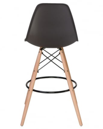 Стул барный DOBRIN DSW BAR (ножки светлый бук, цвет темно-серый (GR-04)) 2 шт_5