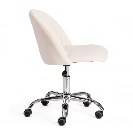 Кресло MELODY флок , молочный, 4_1