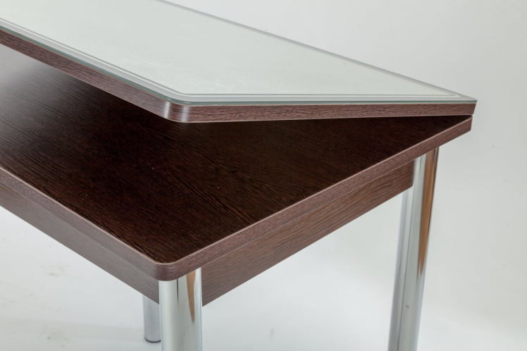 Стол обеденный Руан КЗ(6194) венге,крокодил жемчужный_2