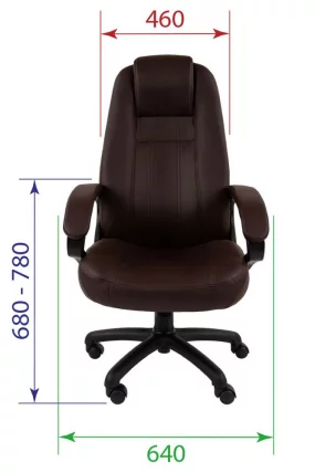 Кресло для руководителя РК-110 Бежевое_3