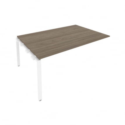 Проходной наборный элемент переговорного стола Metal System Б.ППРГ-5 Вяз/Белый_0