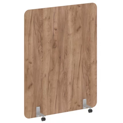 Перегородка на металлических опорах, на роликах R-line DP.R-140-180 Дуб Табак_0