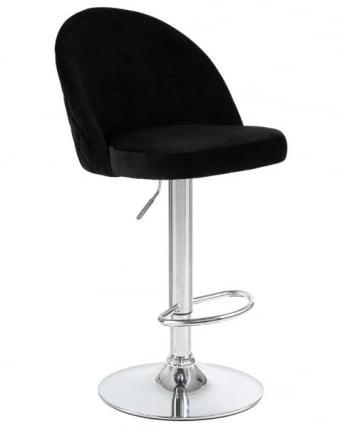 Стул барный DOBRIN MILANA (черный велюр (MJ9-101)) 2 шт_2