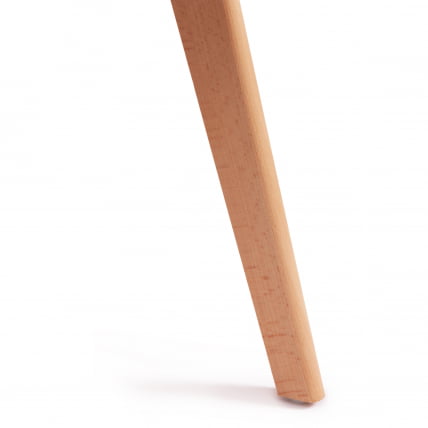 Стул TULIP SOFT (mod. 74) вельвет/дерево , 54 х 47 х 83 см , коричневый (HLR11)/натуральный_7