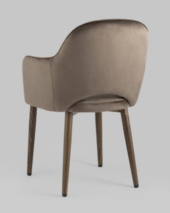 Стул Венера Хани велюр Коричневый_6