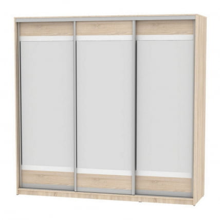 Шкаф-купе B-220х235х60-3(ДСС-D10D10D10)_0