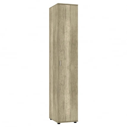 Шкаф распашный Алиса(H1)2230х400х540ручкаскоба96мм(ДКМ)_0