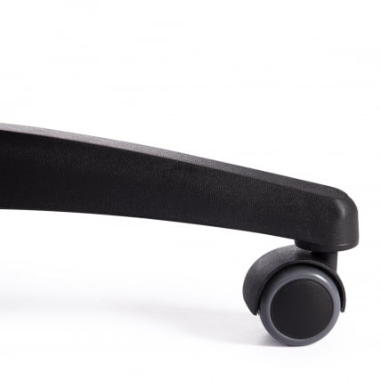 Кресло DRIVER (22) кож/зам/ткань, черный/оранжевый, 36-6/TW-07_17