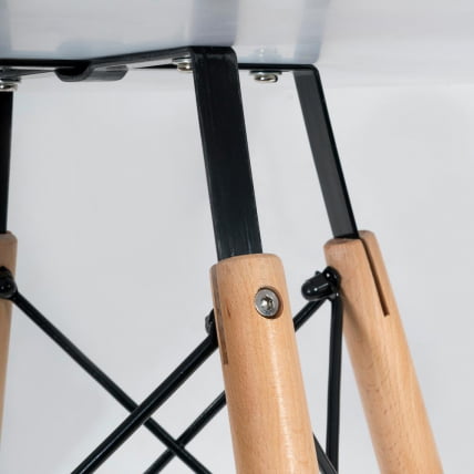 Стол CINDY NEXT (mod. 70-80 MDF) металл/мдф/бук, D80х75см, белый/натуральный_7