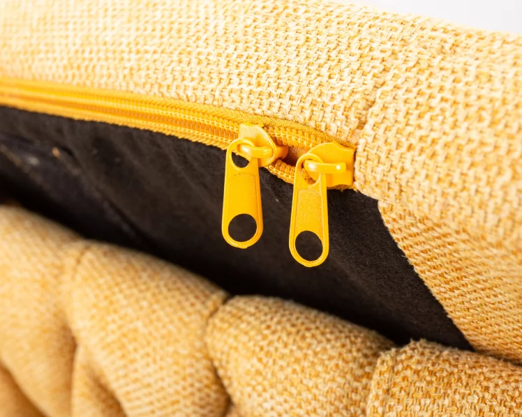 Стул барный DOBRIN LEON Желтая ткань LAR 275-8_9