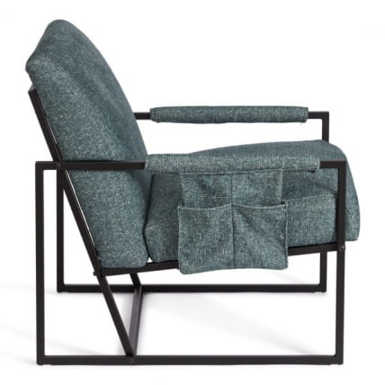 Кресло Charli LUX/Чарли Люкс велюр/букле, VT изумруд, 70х80х82 см_1