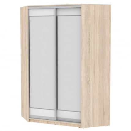 Шкаф-купе ЙА-230х1400-568-2(ДСС-Белый-Д2Д2) / YA-230х1400-568-2(ДСС-Белый-D2D2)_0