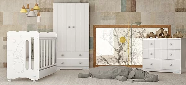 Кровать Micuna Copito 120x60 White_1