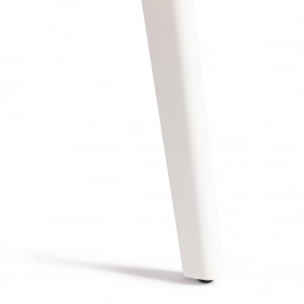 Стол обеденный SVELTO ЛДСП, опора-массив березы, 105 х 105 (140) х 74.5 см, Дуб Вотан/белый_11