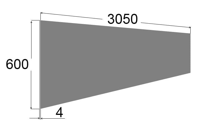 Фартук Союз 3050*600*4 Универсал 133 М дуглас светлый_0