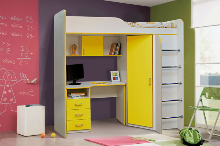 Уголок школьника №9 Дуб молочный/Красный_0