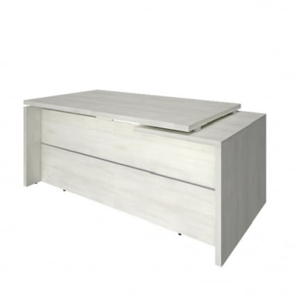 Стол руководителя YALTA LT-B 20 L	Снежная Патина_0