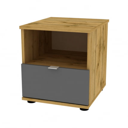 Комод Алиса(K9)458х401х459сторцевойручкой(ДВ-Графит)_0