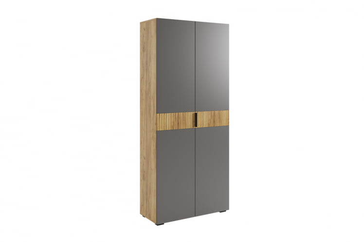 Гостиная ГК02Бери дуб крафт золотой/графит_3