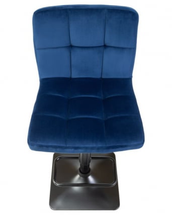 Стул барный DOBRIN DOMINIC (синий велюр (MJ9-117)) 2 шт_7