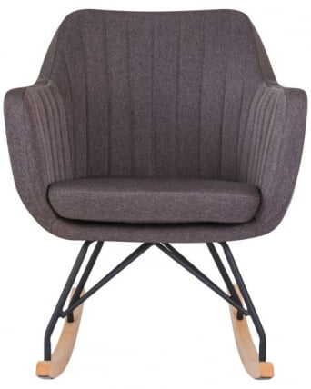 Набор 2 шт Кресло-качалка ДОБРИН КИАРА (серая ткань (ЛАР-106Д-26)) 2 шт / DOBRIN KIARA (LAR-106D-26))_7