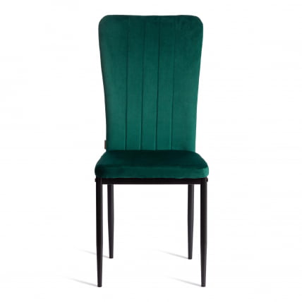 Стул ВЕРТЕР (мод. БC577-ДC) металл, флок, 41 х 52 х 95 см, Греен (зеленый) ХЛР56 / черный / VERTER (mod. BC577-DC) Green HLR56_4