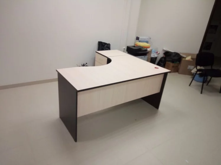 Стол компьютерный угловой Р.СКУ-16 (левый) Венге/Дуб молочный_1