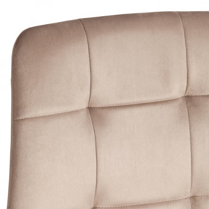 Стул CHILLY (mod. JSC-220) Велюр/металл , 44,5х52,5х88 см, Beige (бежевый) HLR8 / натуральный_8