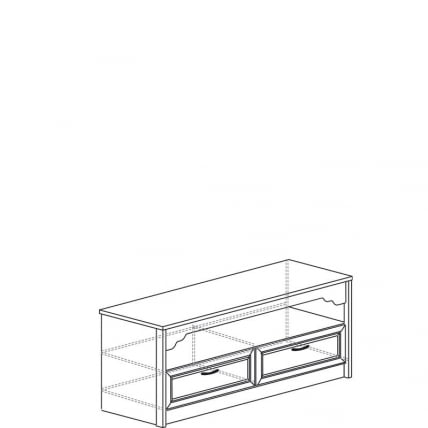 Тумба многоцелевая Флоренция 668 дуб оксфорд_0