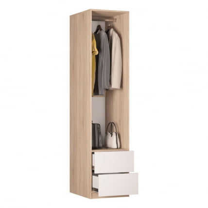 Шкаф распашный R-198х45х60-3-PO-M(ЯАТ-ЯАС)_1