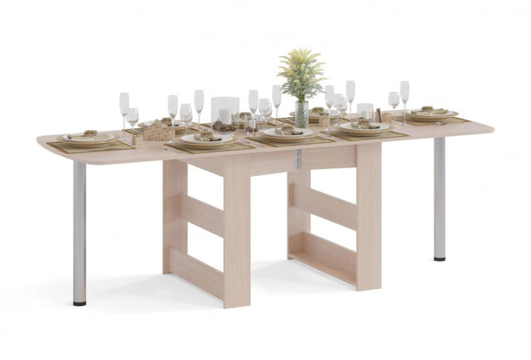 Стол-книжка СП-11.1 (Беленый дуб)_1