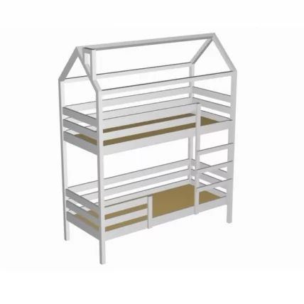 Кровать-домик RooRoom кд-7С Серый_1