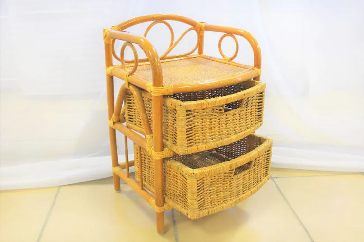 Комод 2 ящика 27/03 мед_0