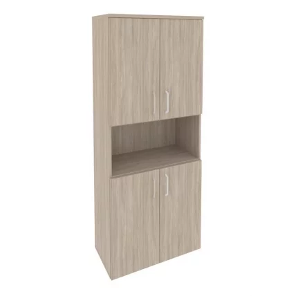 Шкаф высокий широкий (4 низких фасада ЛДСП) ONIX O.ST-1.5 Дуб Аттик_0
